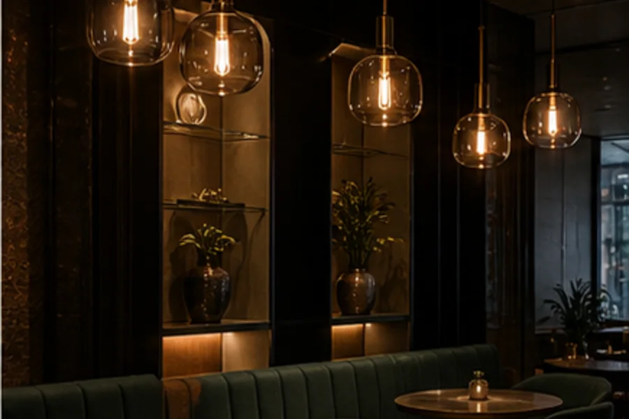 Sfeervol interieur met pendelverlichting